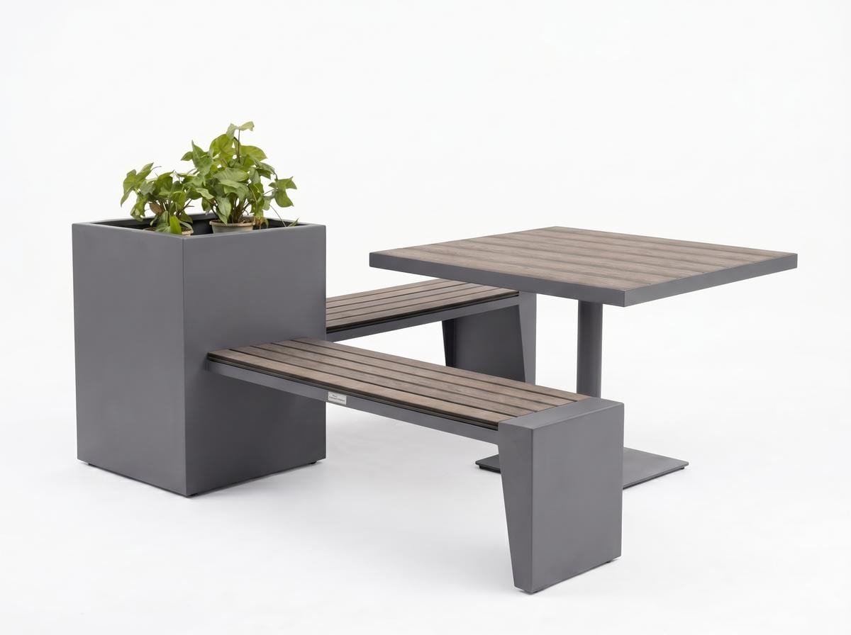 ULBP-01 - Heavy-Duty Outdoor Architectural Bench
