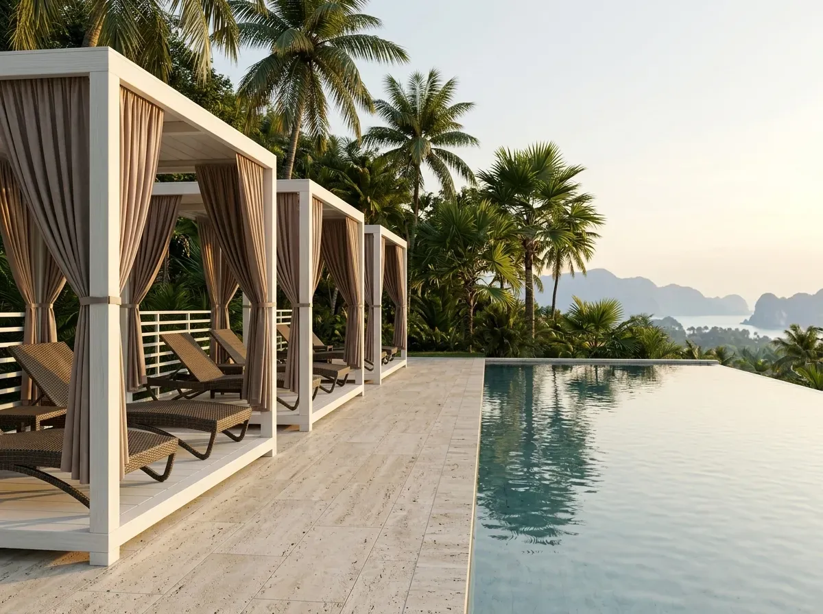 Luxury Resort Poolside