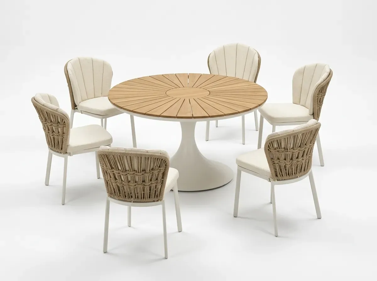 ULWDS-37 - Synthetic Rattan Wicker Dining Set